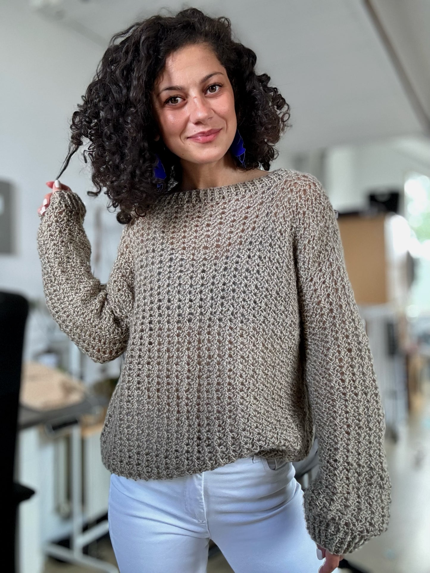 Crochet Pattern // Amira Sweater