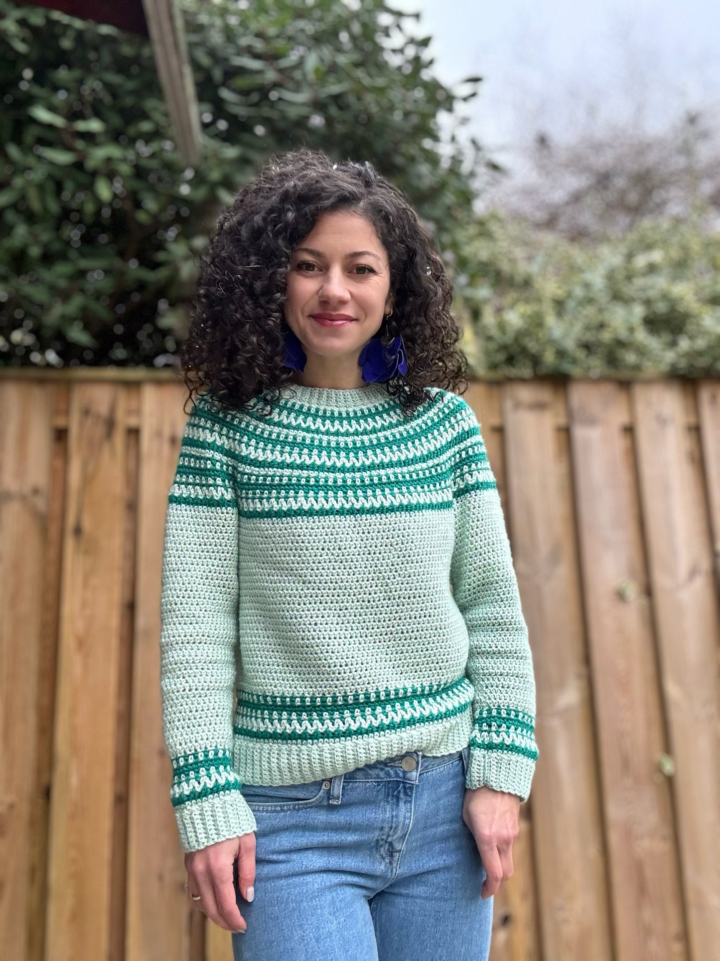 Crochet Pattern // Chill & Charm Sweater