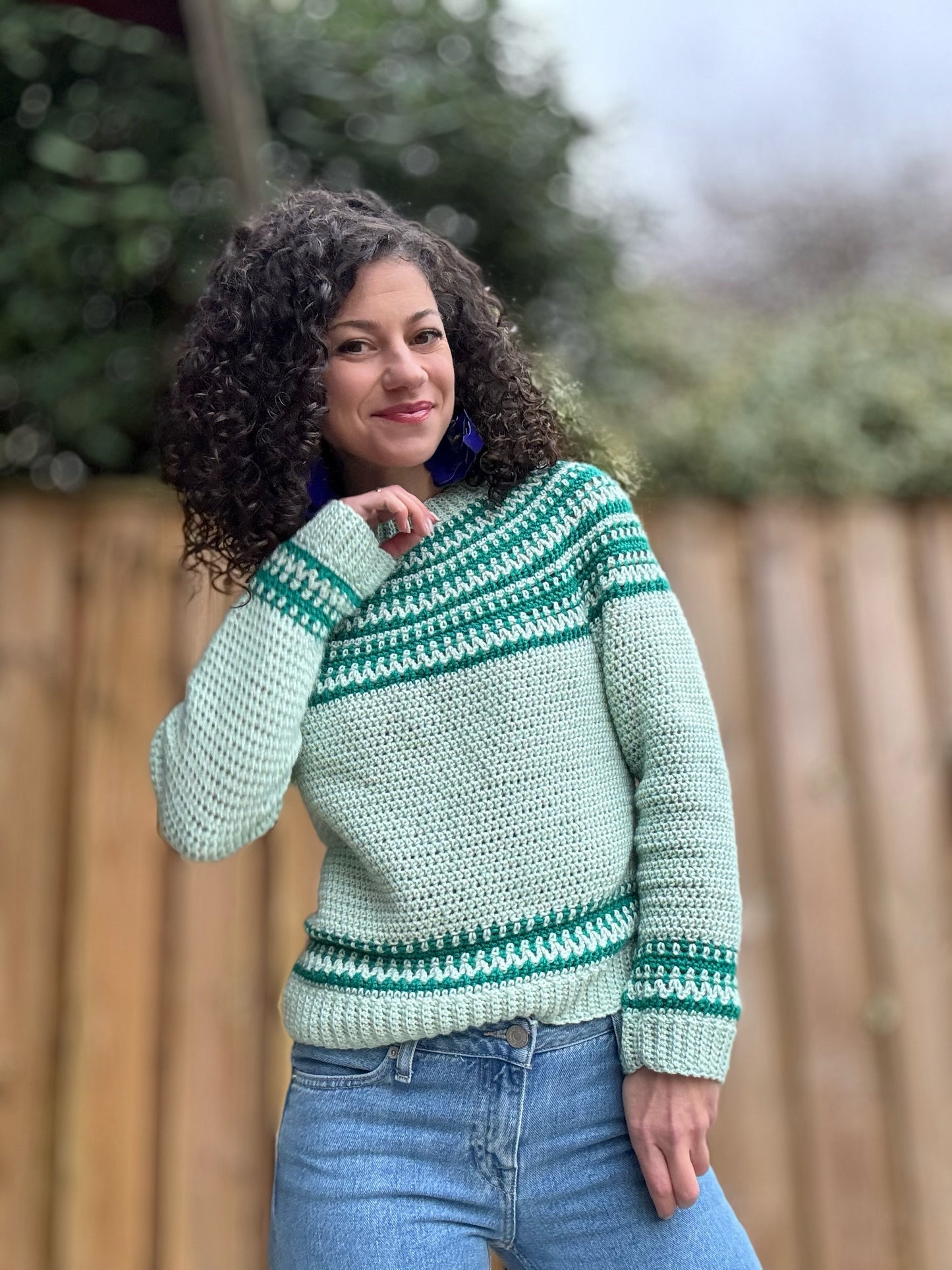Crochet Pattern // Chill & Charm Sweater