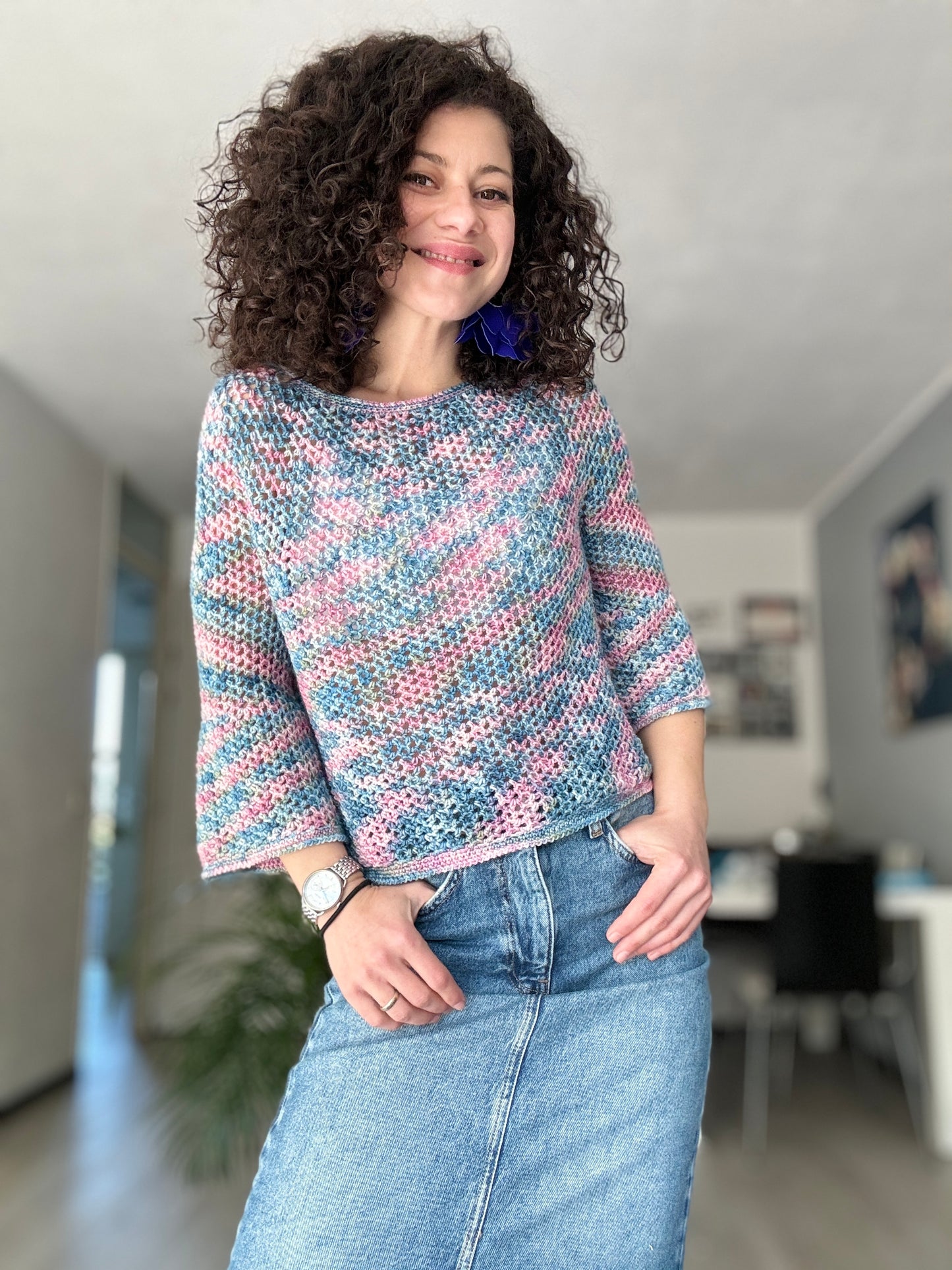 Crochet Pattern // Good Vibes Blouse