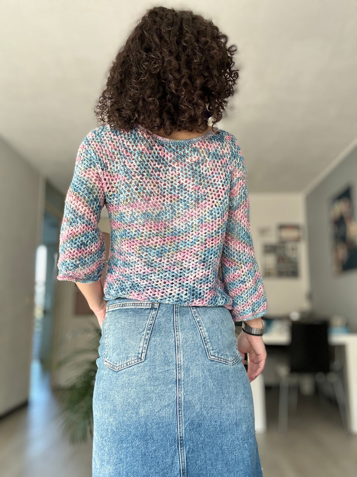 Crochet Pattern // Good Vibes Blouse