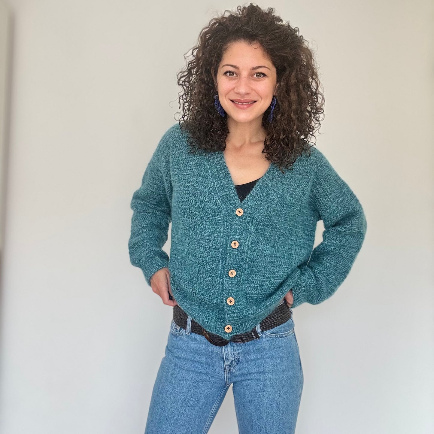 Crochet Cardigan Pattern PDF – Soft Season Design, Easy-to-Wear Handmade Sweater