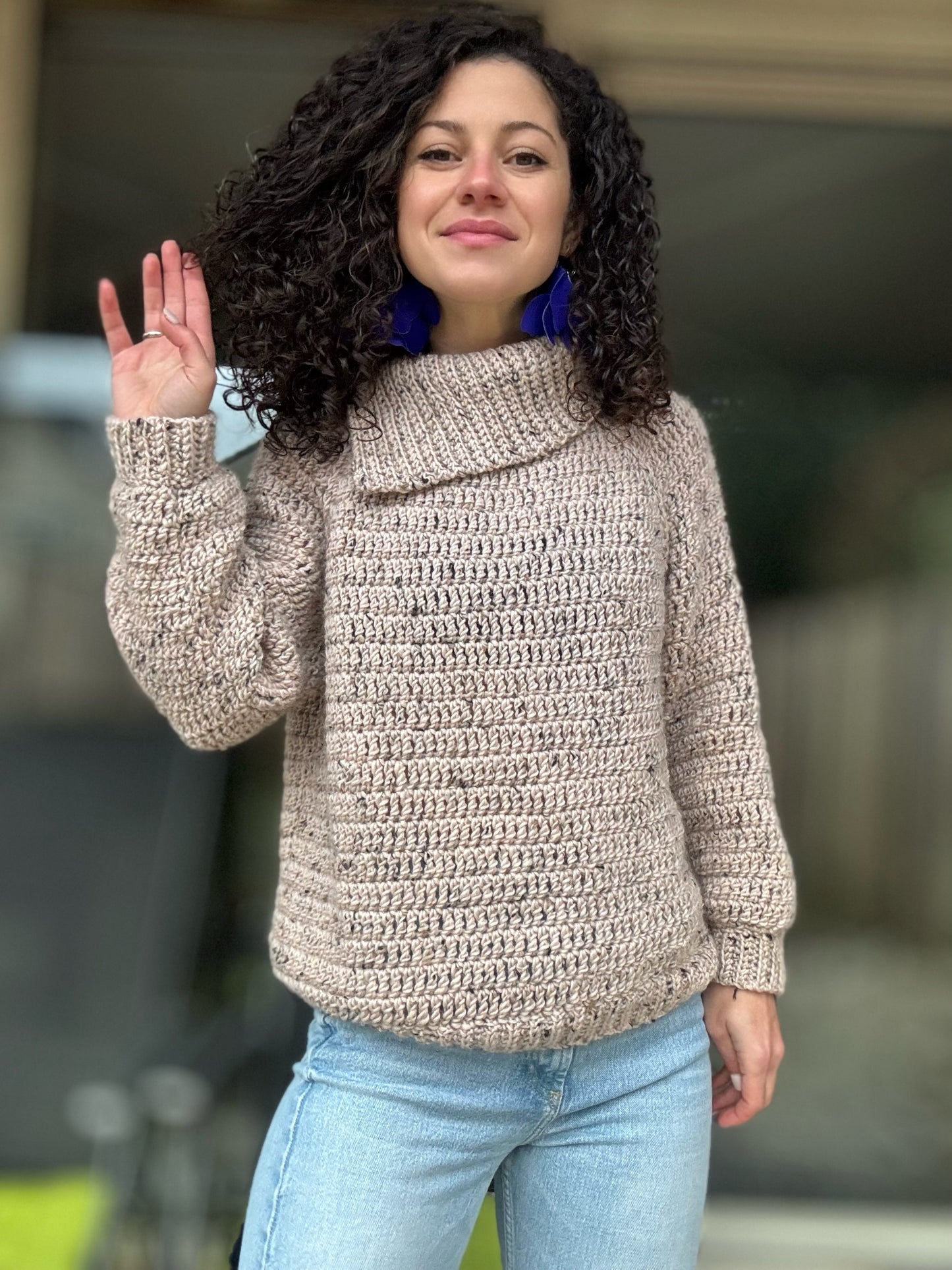 Crochet Pattern // Cozy Delight Sweater