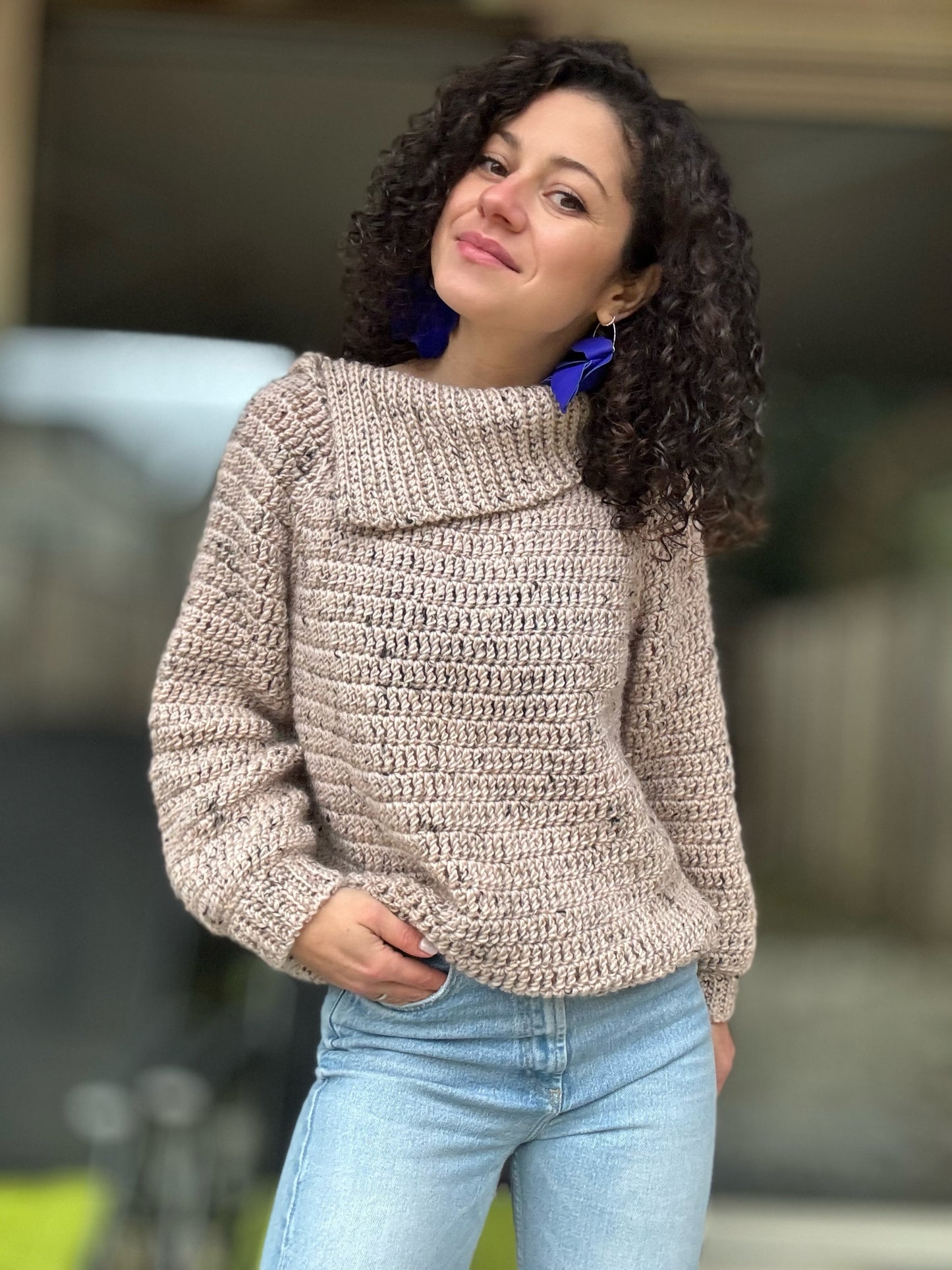 Crochet Pattern // Cozy Delight Sweater