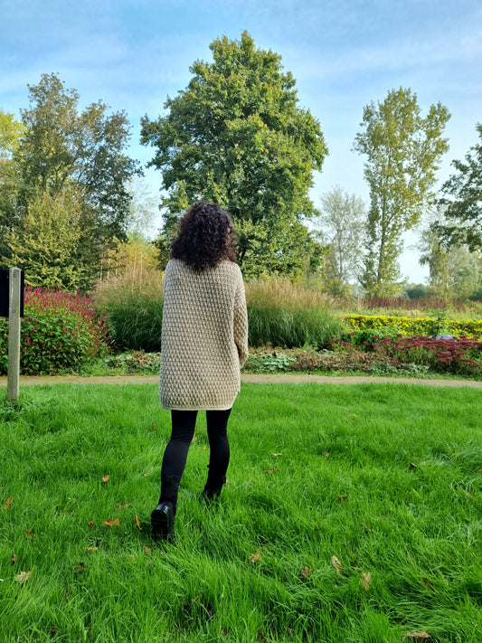 Crochet Pattern // Coaty Sweater