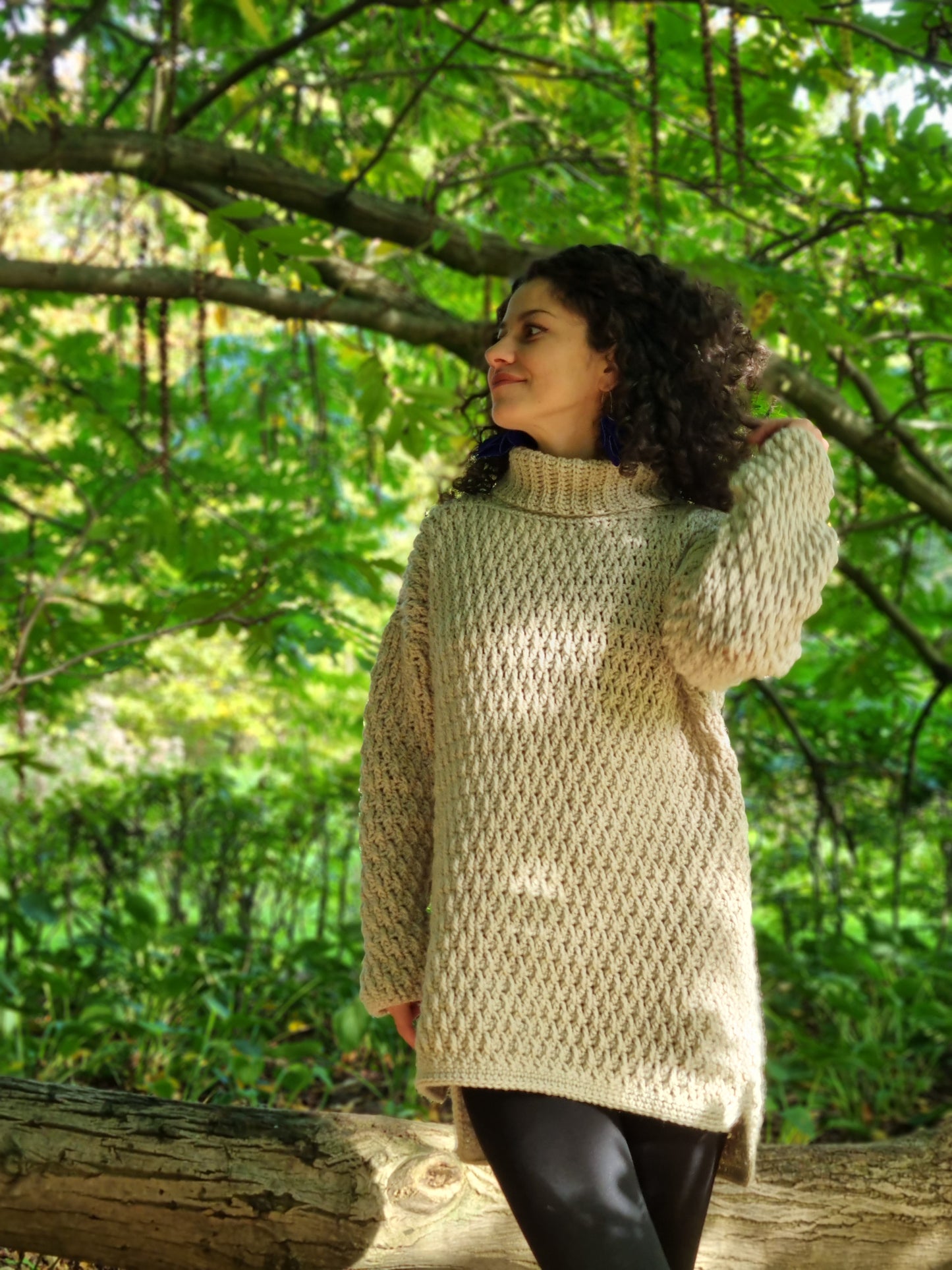 Crochet Pattern // Coaty Sweater