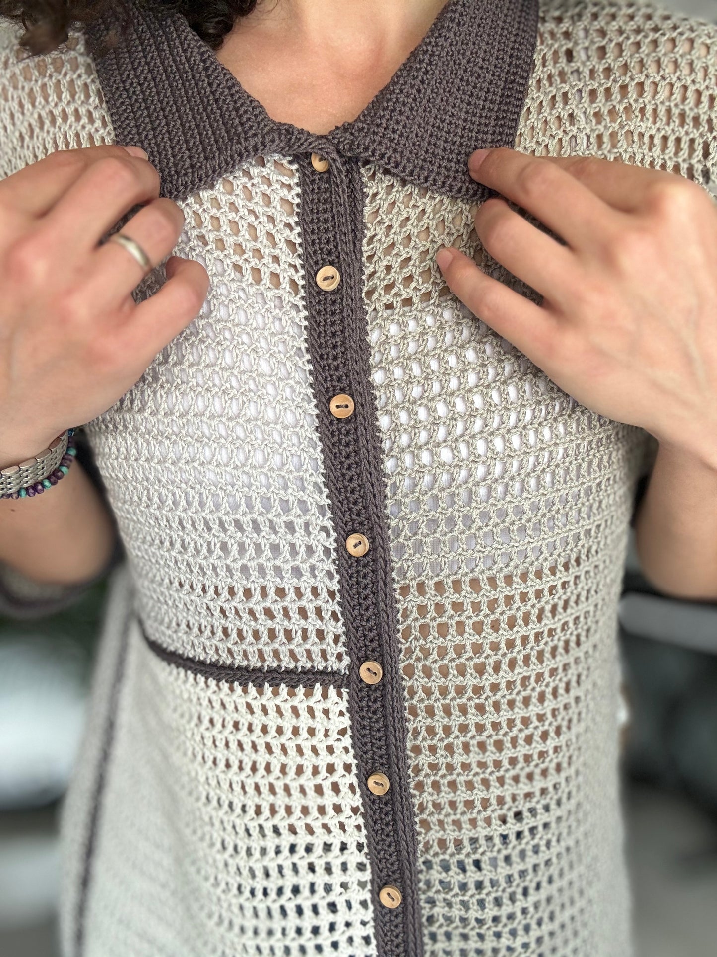Sunset Breeze Shirt Crochet Pattern