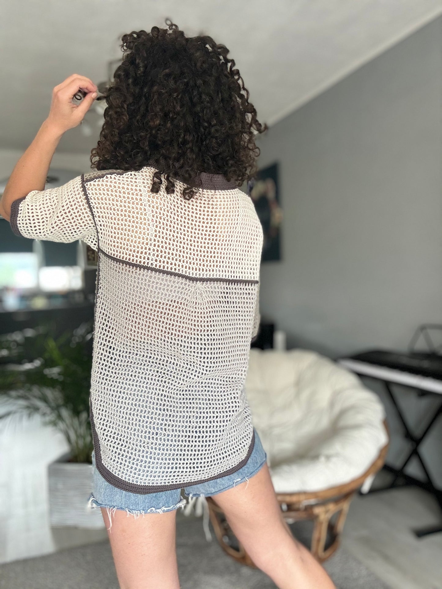 Sunset Breeze Shirt Crochet Pattern