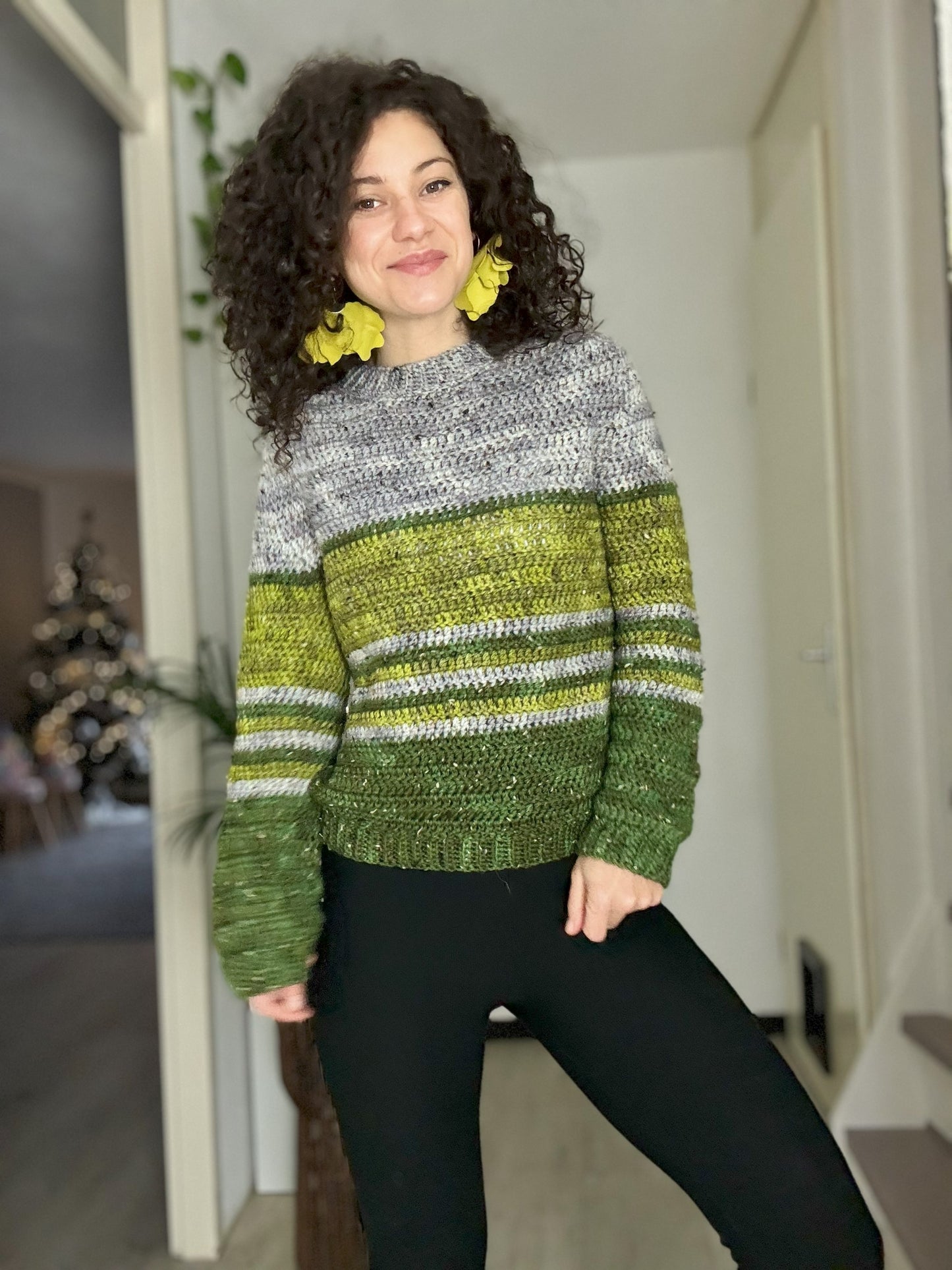 Crochet Pattern // Fusion Sweater