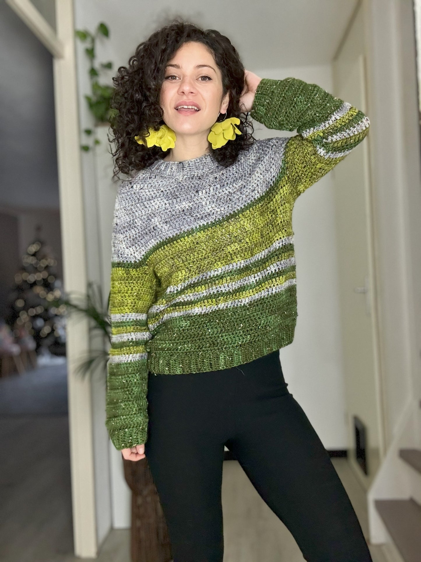 Crochet Pattern // Fusion Sweater