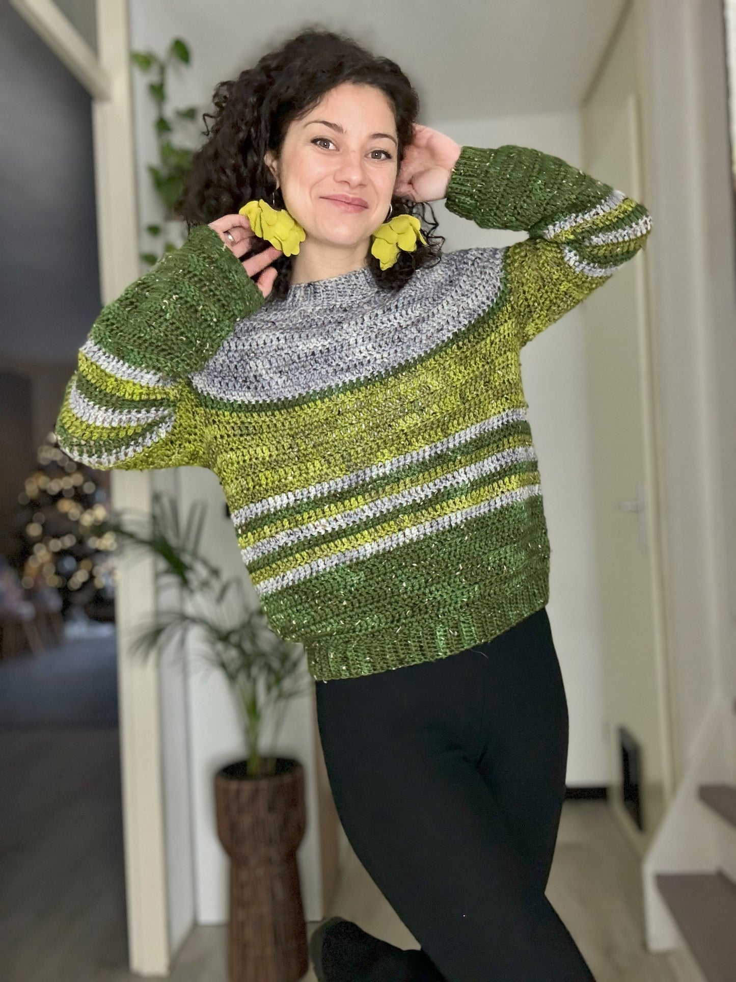 Crochet Pattern // Fusion Sweater