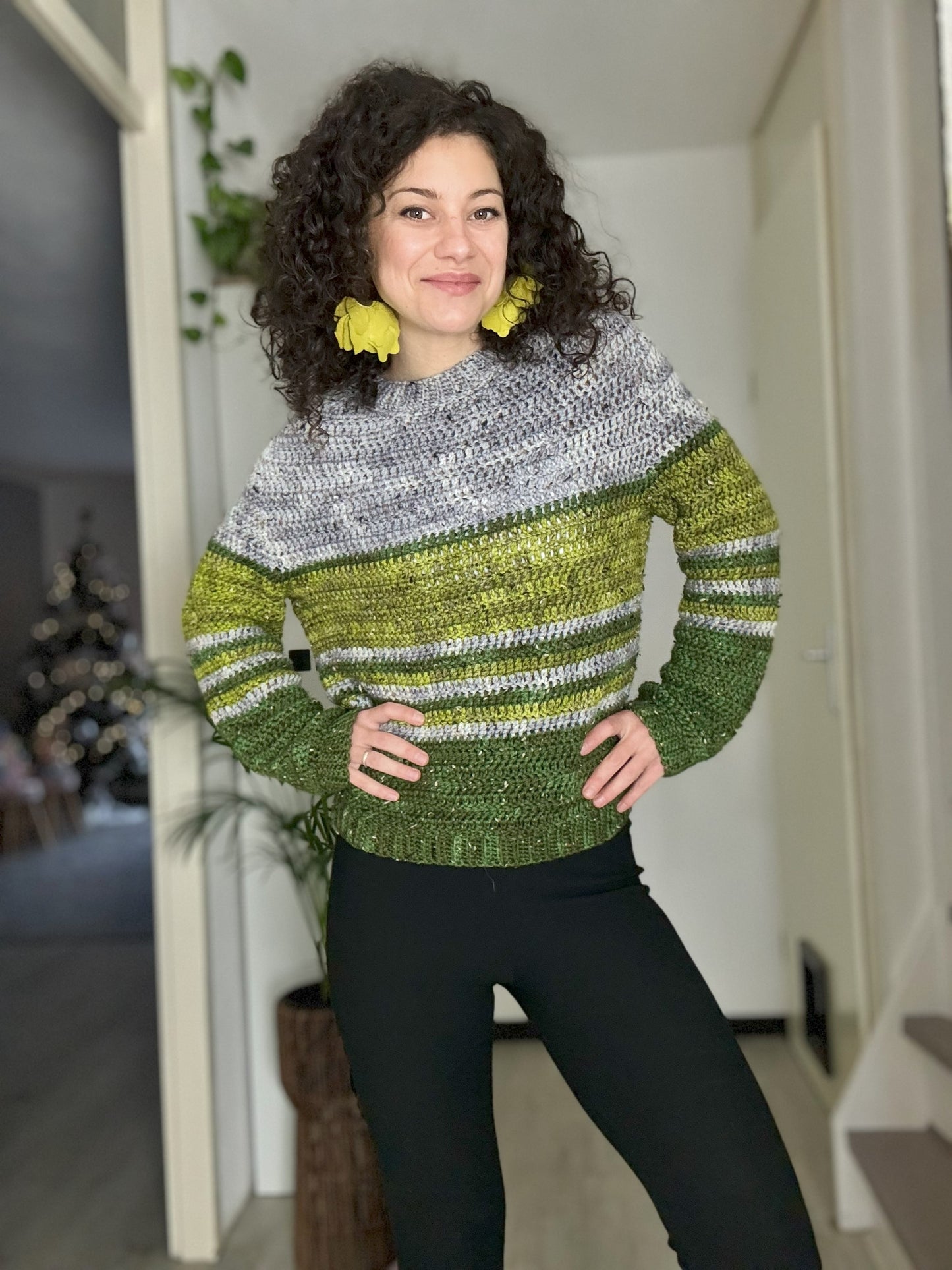 Crochet Pattern // Fusion Sweater