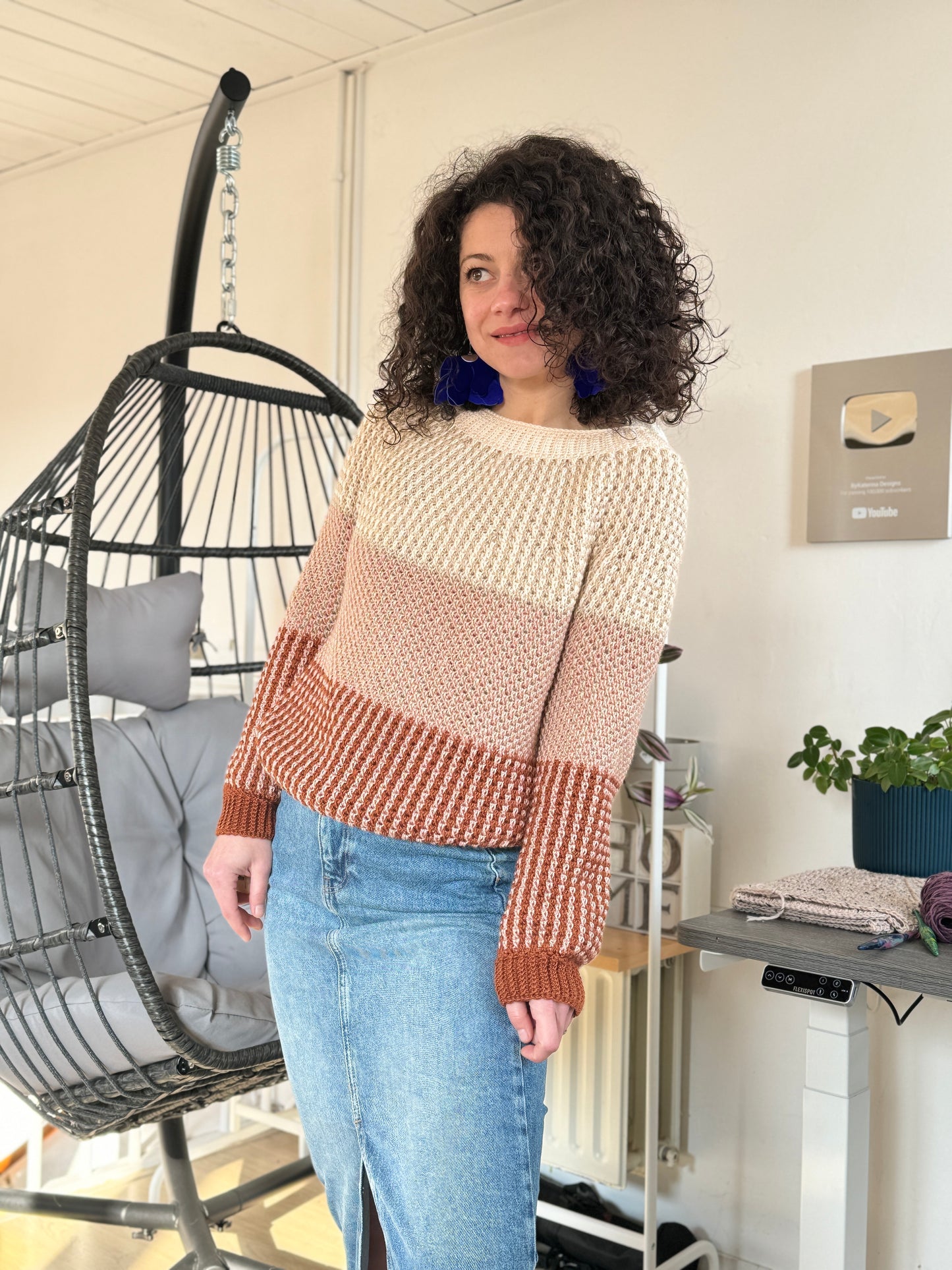 Medley Sweater Crochet Pattern: Unleash your Creativity with Mosaic Crochet Technique!