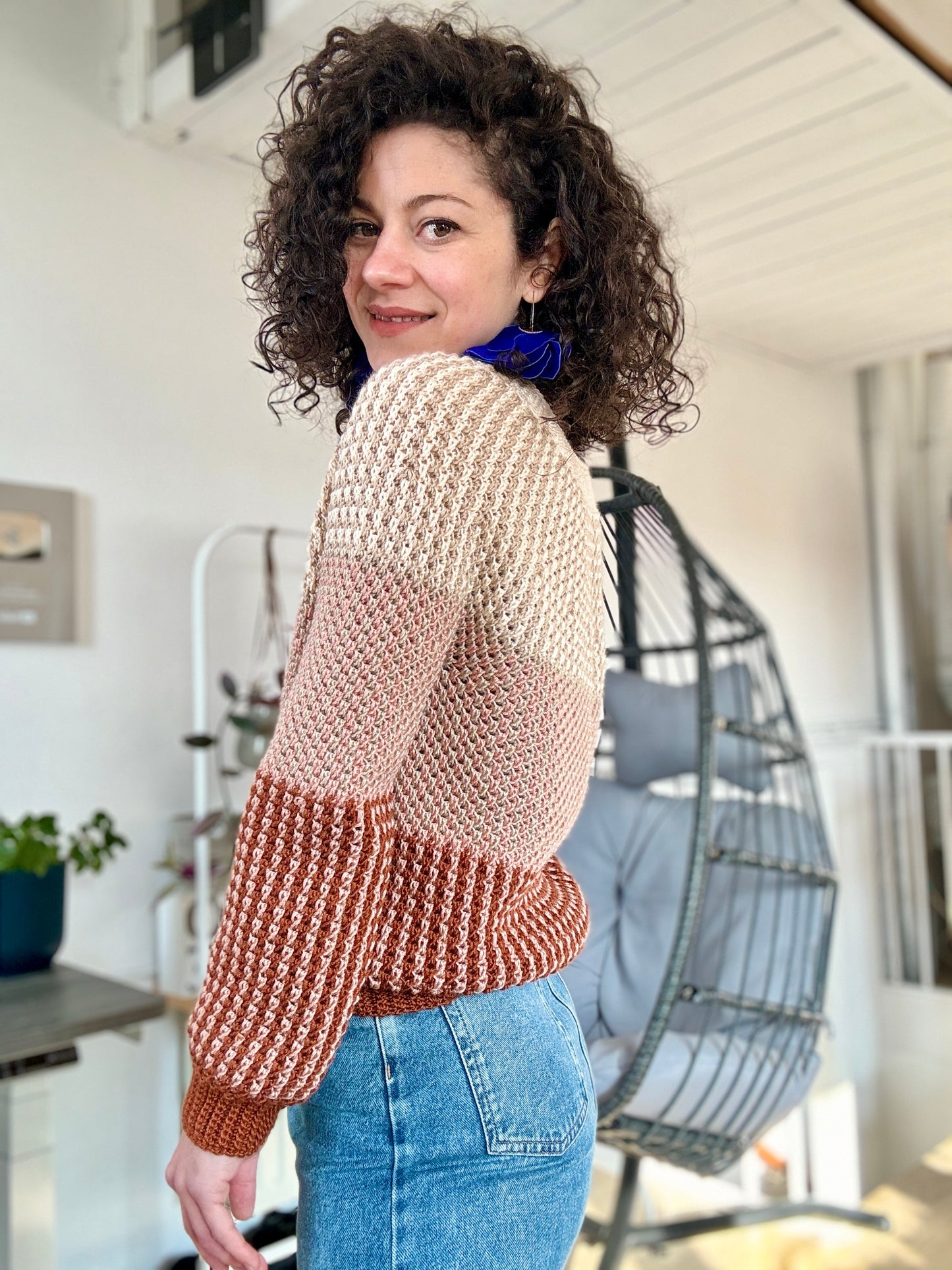 Medley Sweater Crochet Pattern: Unleash your Creativity with Mosaic Crochet Technique!