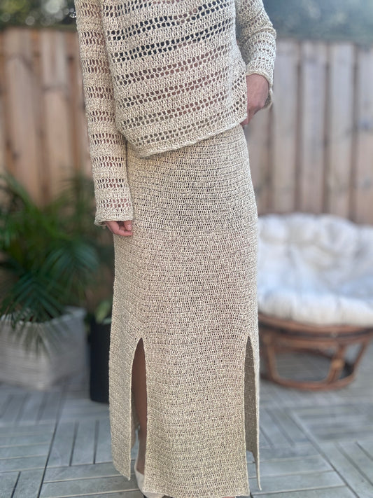 Morning Light Set – Crochet Top & Skirt Pattern Bundle (PDF)