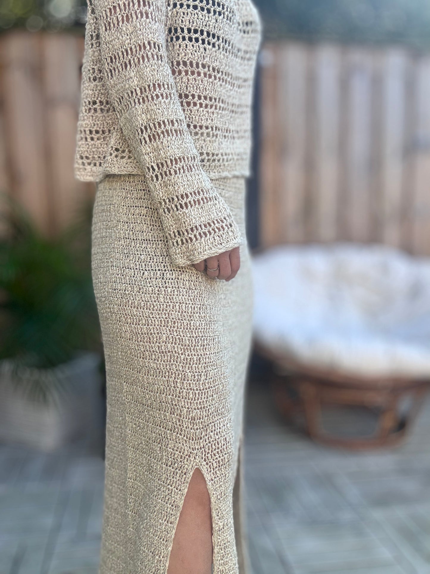 Morning Light Set – Crochet Top & Skirt Pattern Bundle (PDF)