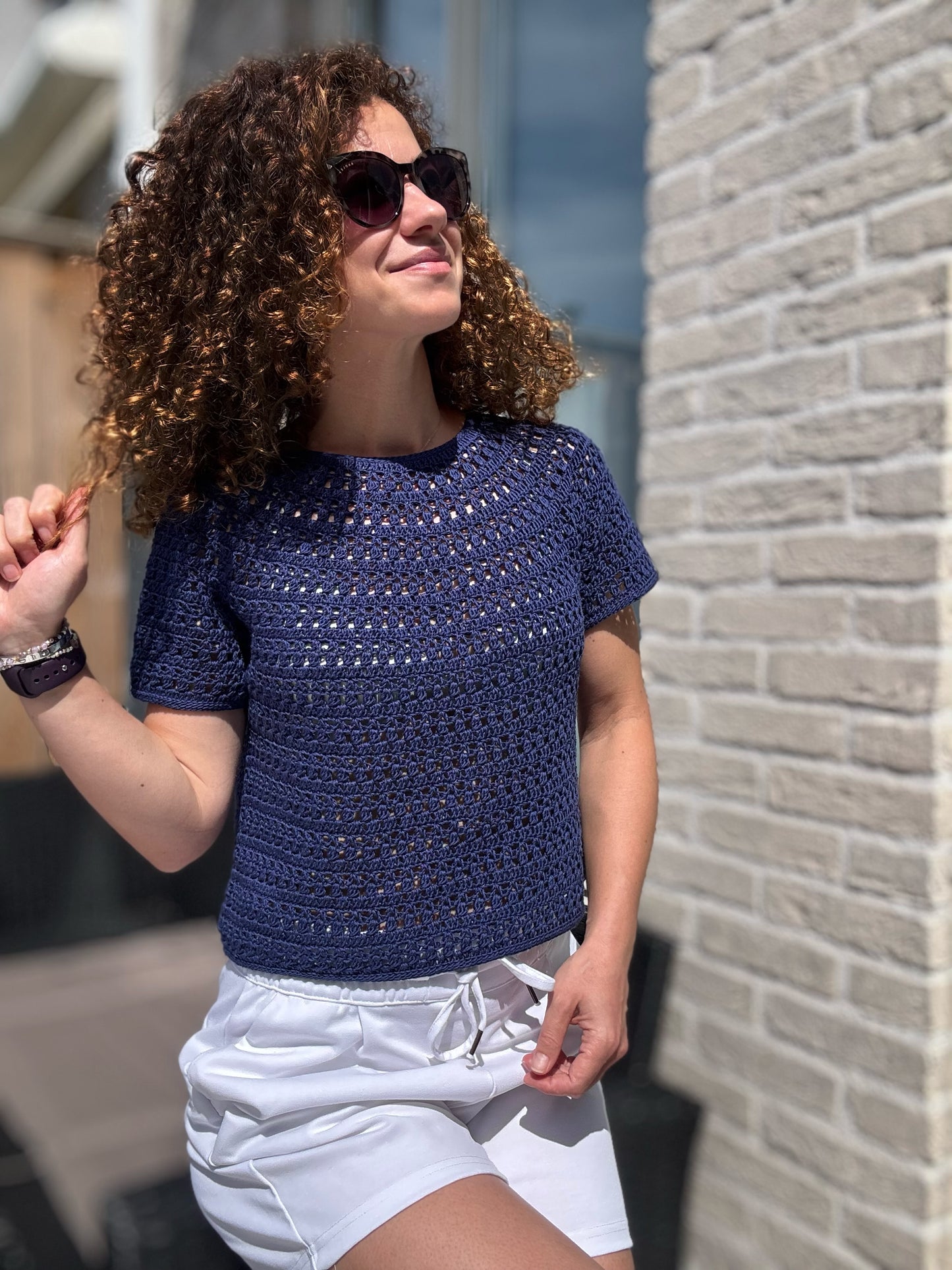 Everyday Tee – Ocean Breeze | Crochet Pattern PDF