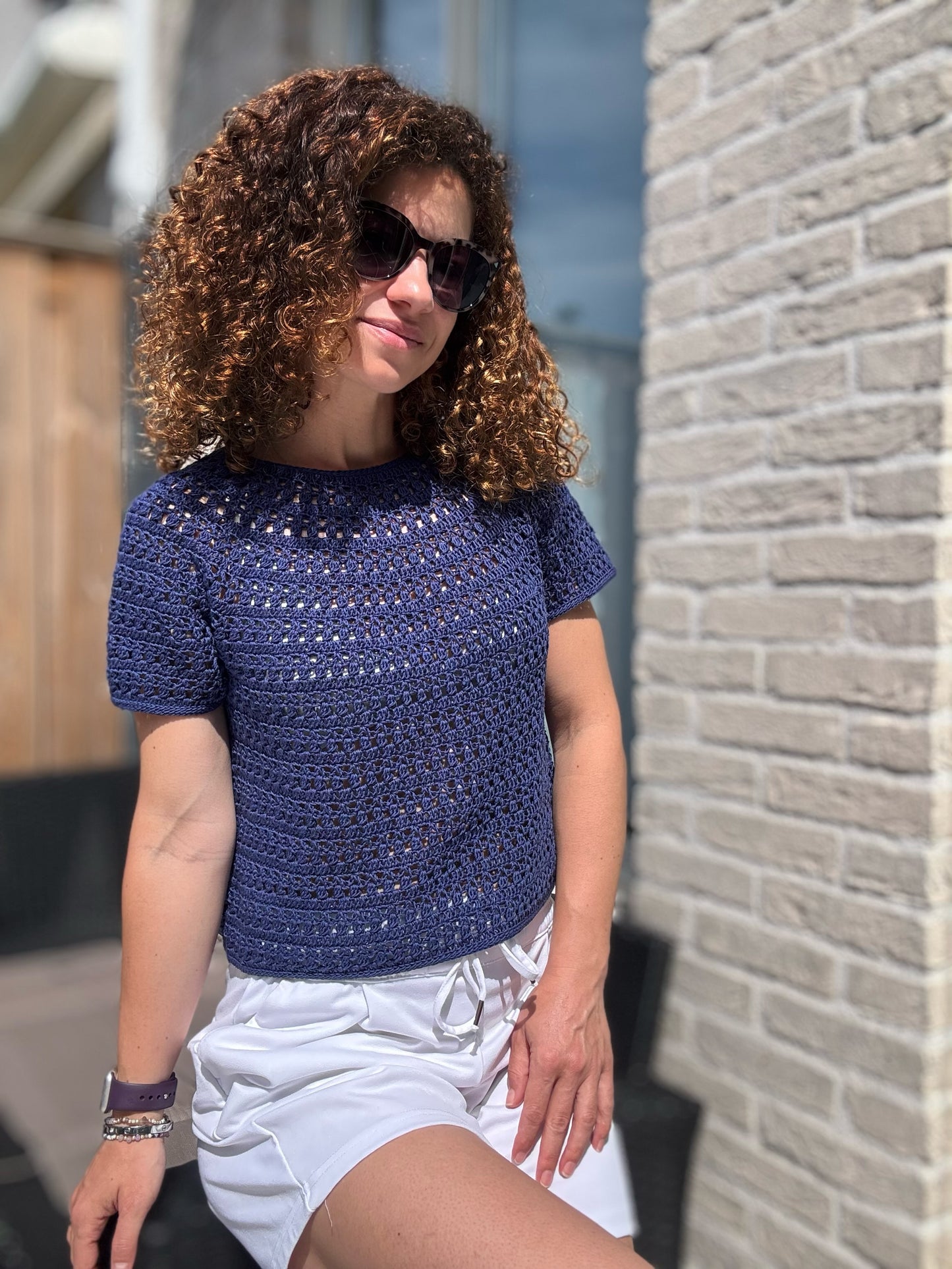 Everyday Tee – Ocean Breeze | Crochet Pattern PDF