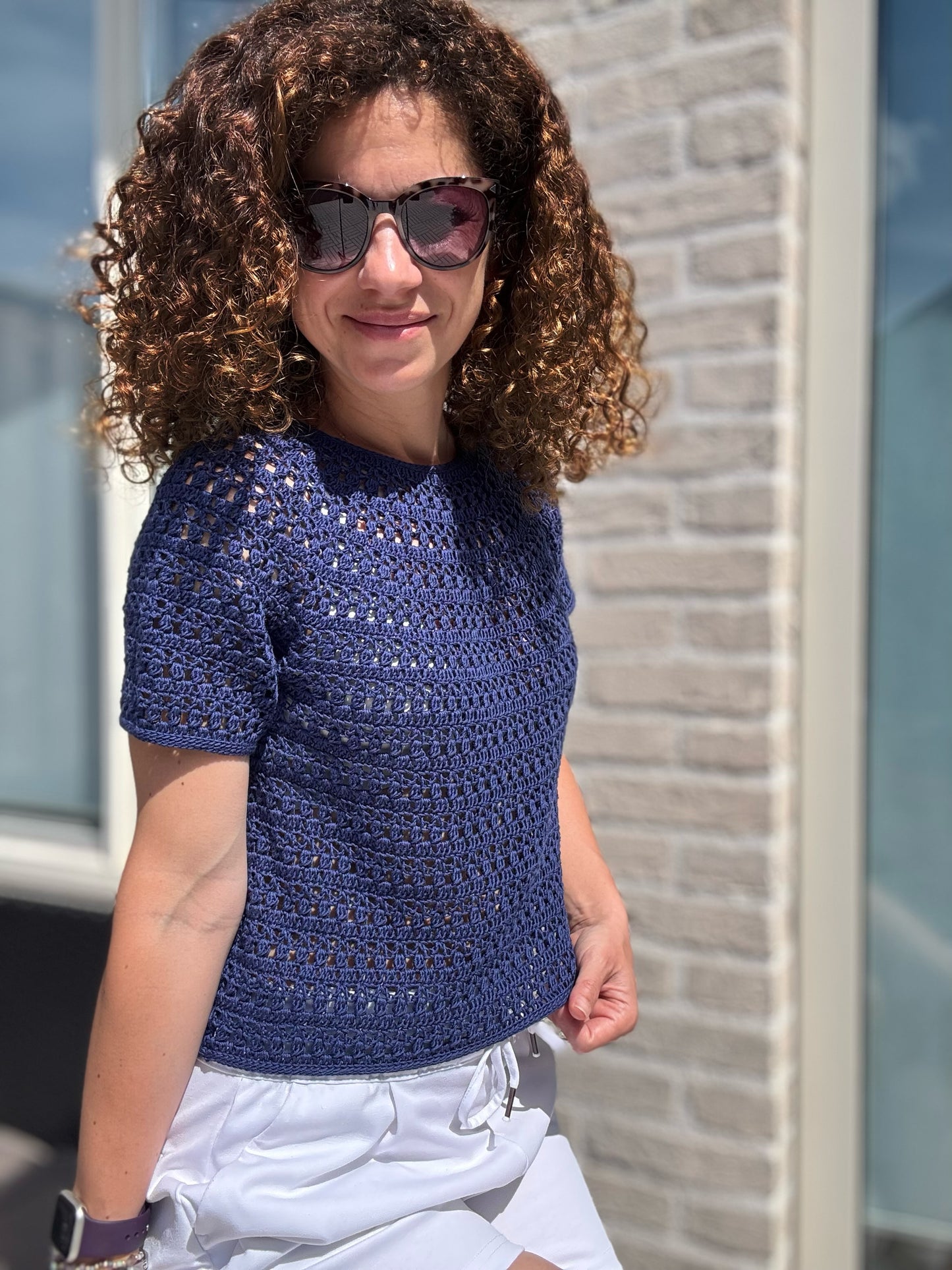 Everyday Tee – Ocean Breeze | Crochet Pattern PDF