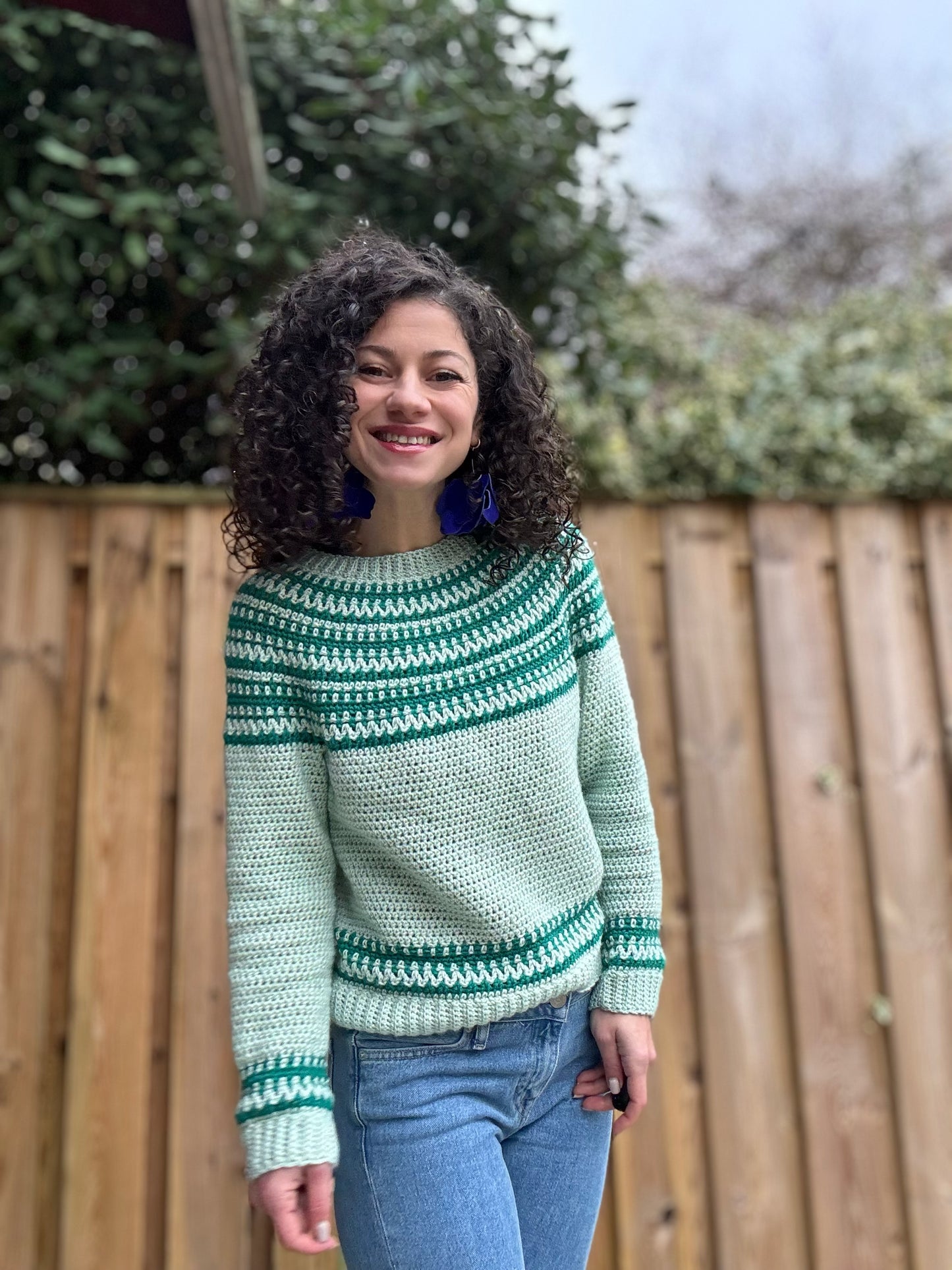 Crochet Pattern // Chill & Charm Sweater