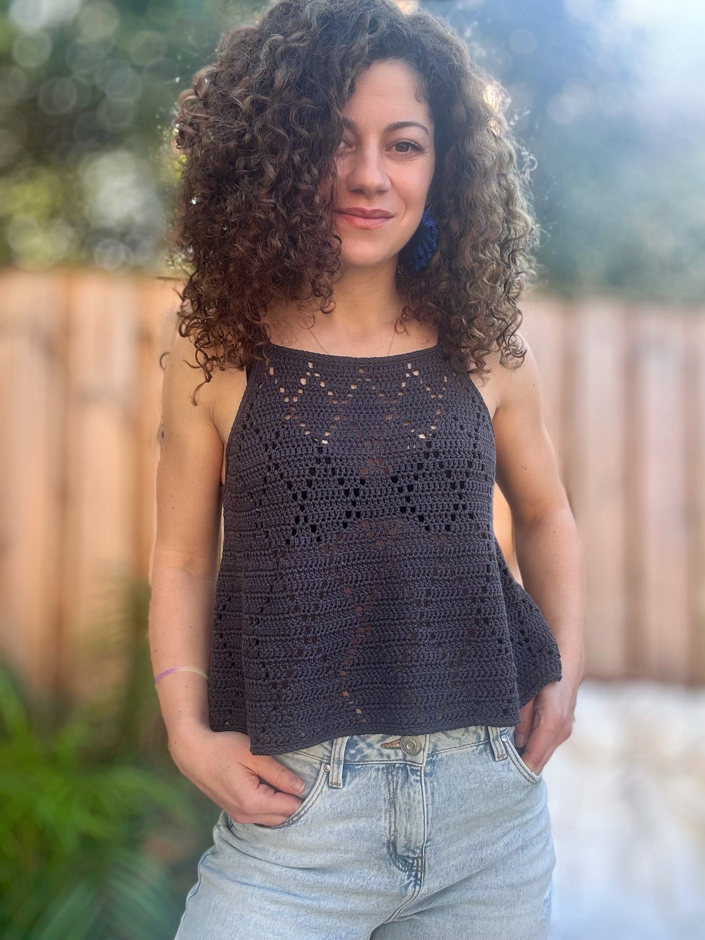 Evening Mist Top – Crochet Lace Top Pattern (PDF)