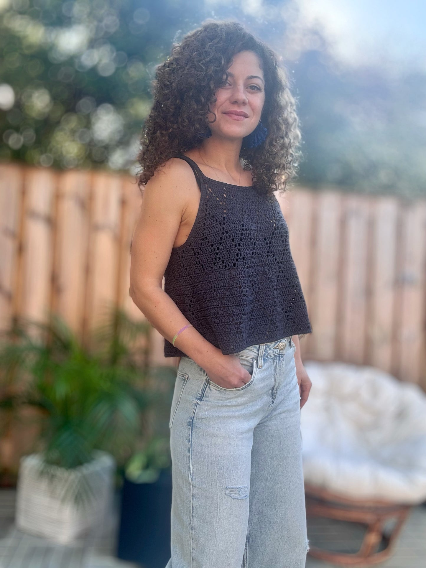 Evening Mist Top – Crochet Lace Top Pattern (PDF)