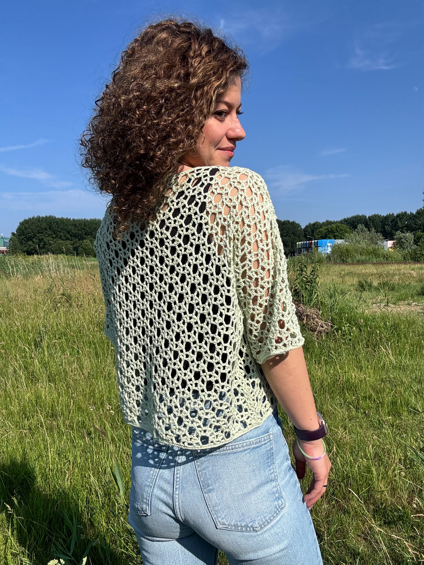 🧶 Mojito Shirt Crochet Pattern – Digital PDF (XS–4XL