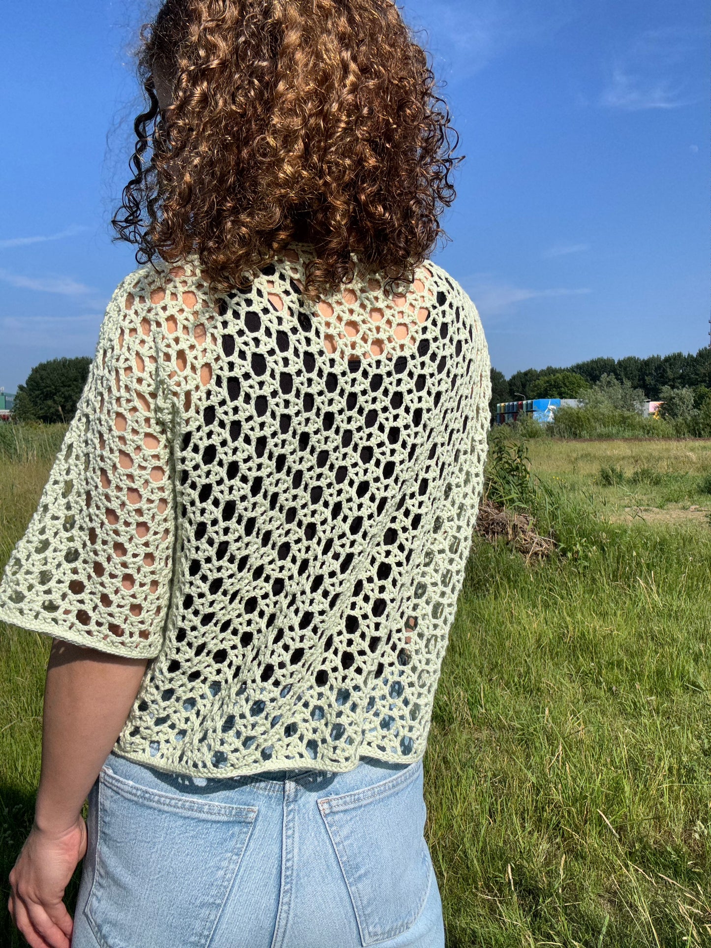 🧶 Mojito Shirt Crochet Pattern – Digital PDF (XS–4XL