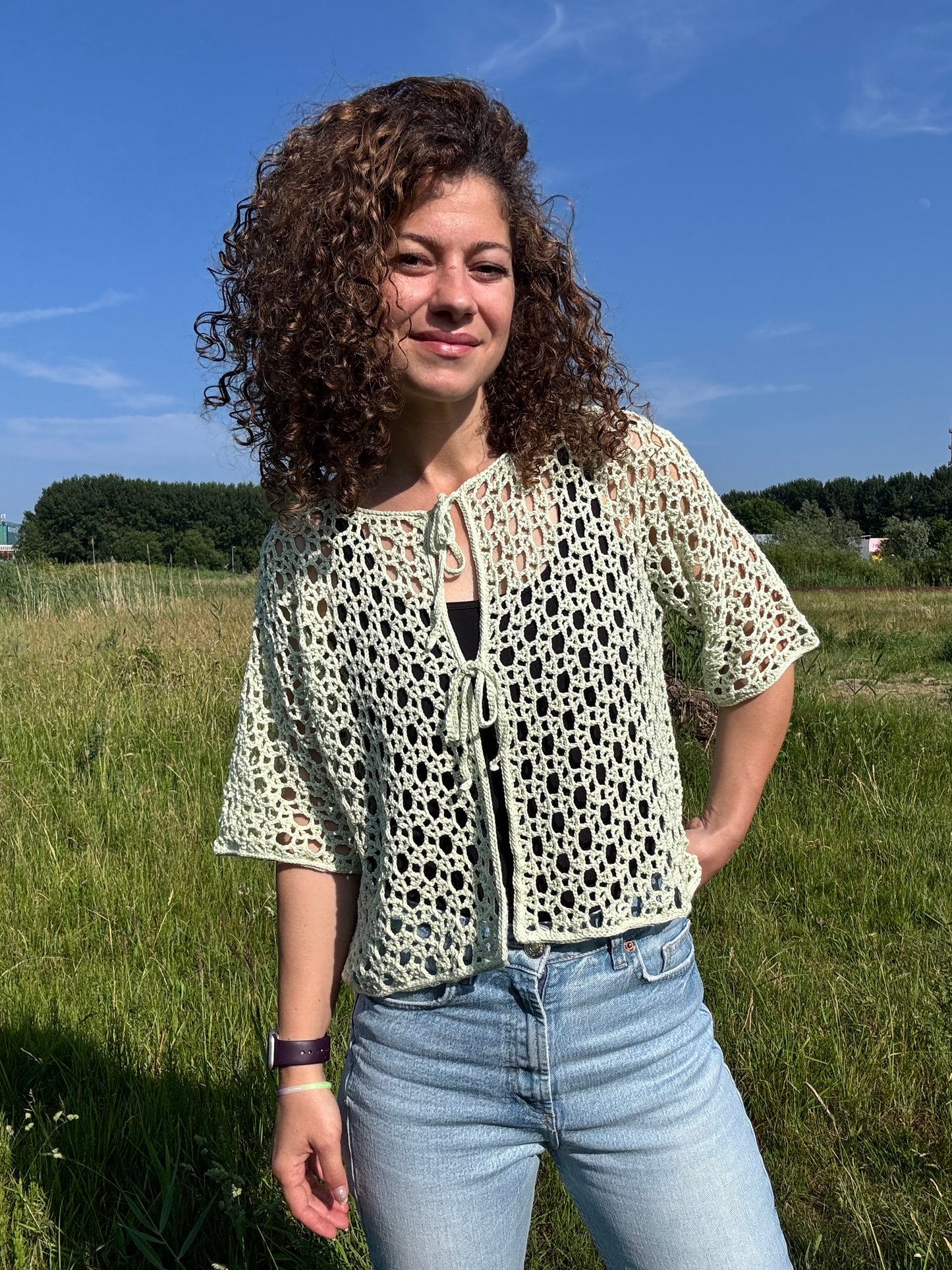 🧶 Mojito Shirt Crochet Pattern – Digital PDF (XS–4XL