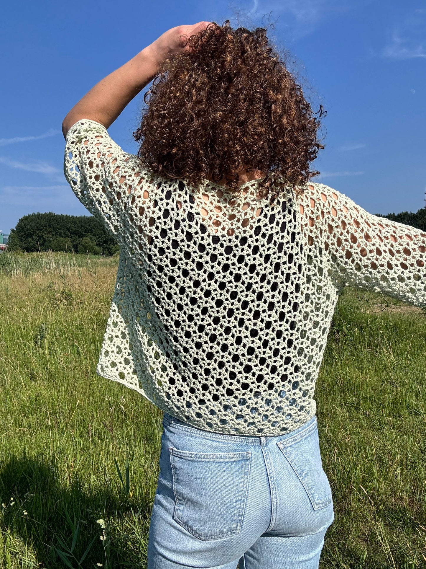 🧶 Mojito Shirt Crochet Pattern – Digital PDF (XS–4XL