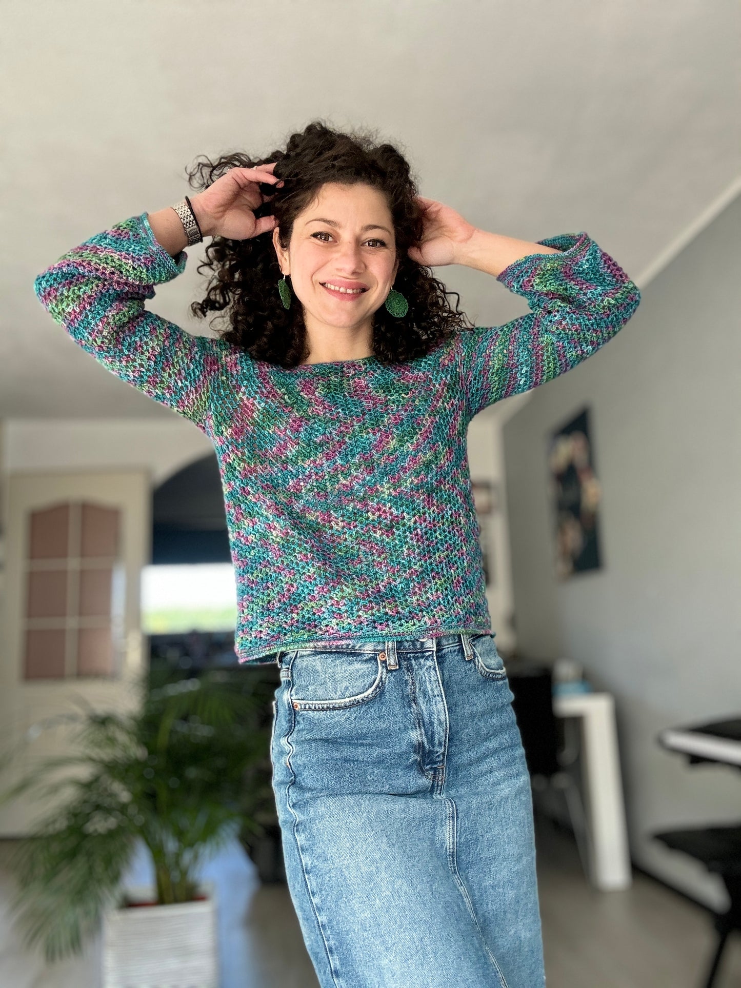 Crochet Pattern // Good Vibes Blouse