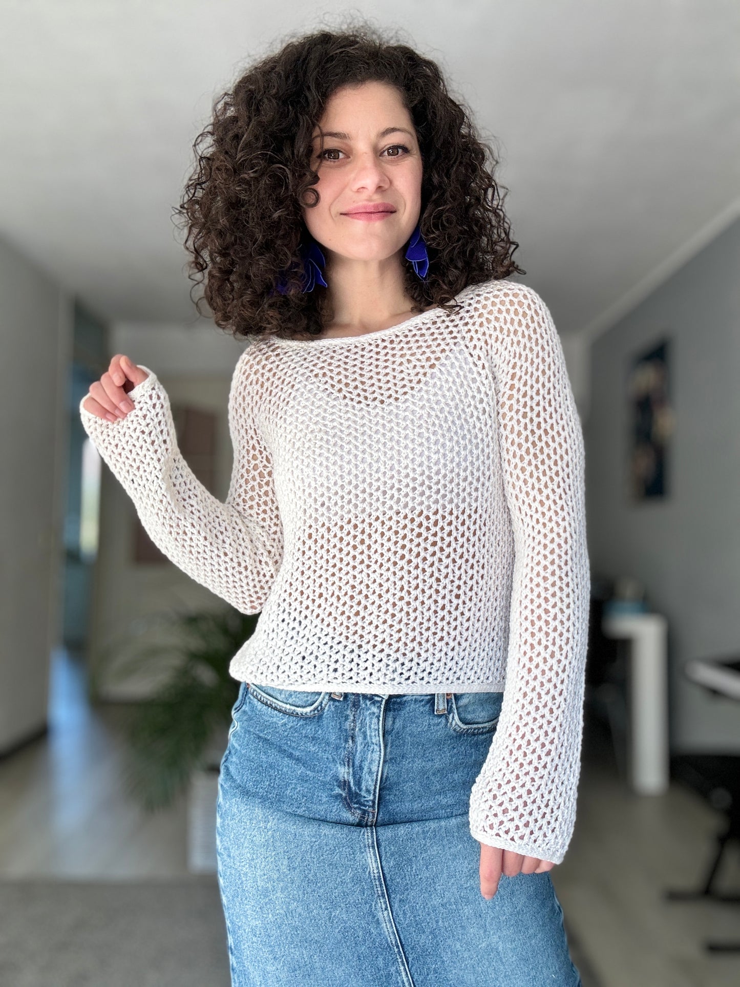 Crochet Pattern // Good Vibes Blouse