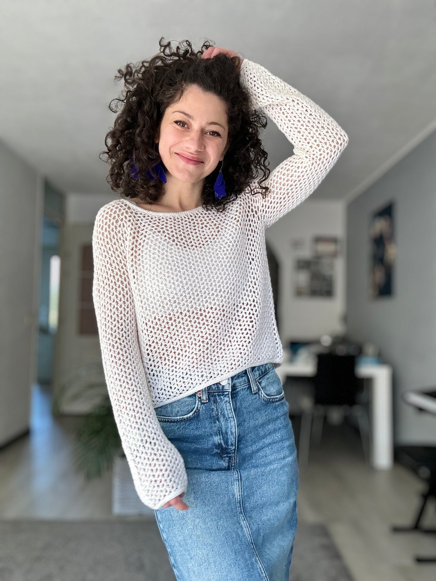 Crochet Pattern // Good Vibes Blouse