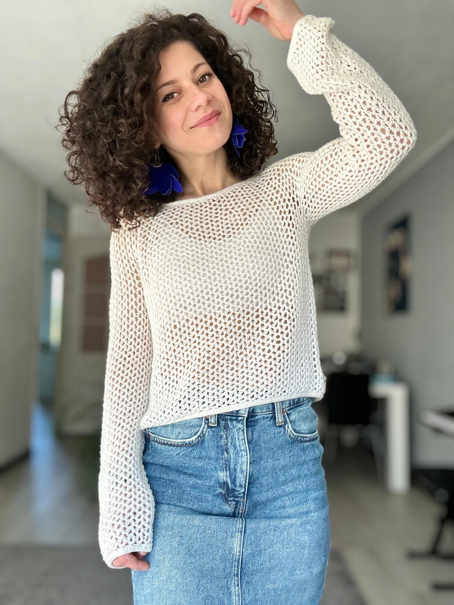 Crochet Pattern // Good Vibes Blouse