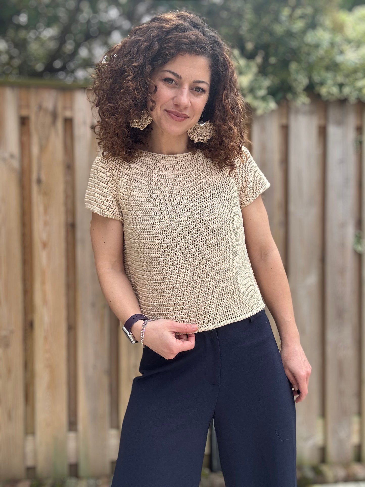 The Everyday Tee Crochet Pattern
