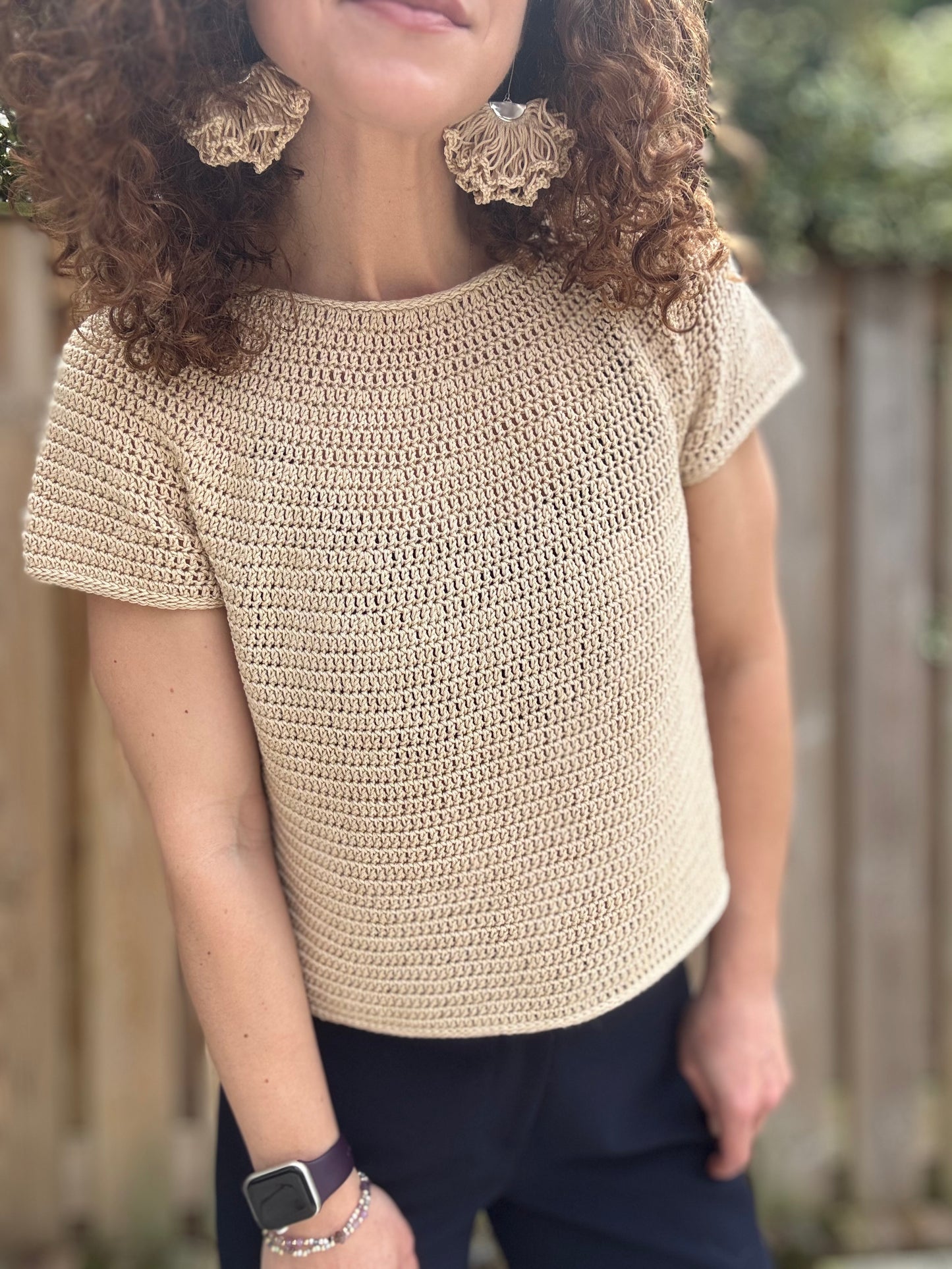 The Everyday Tee Crochet Pattern