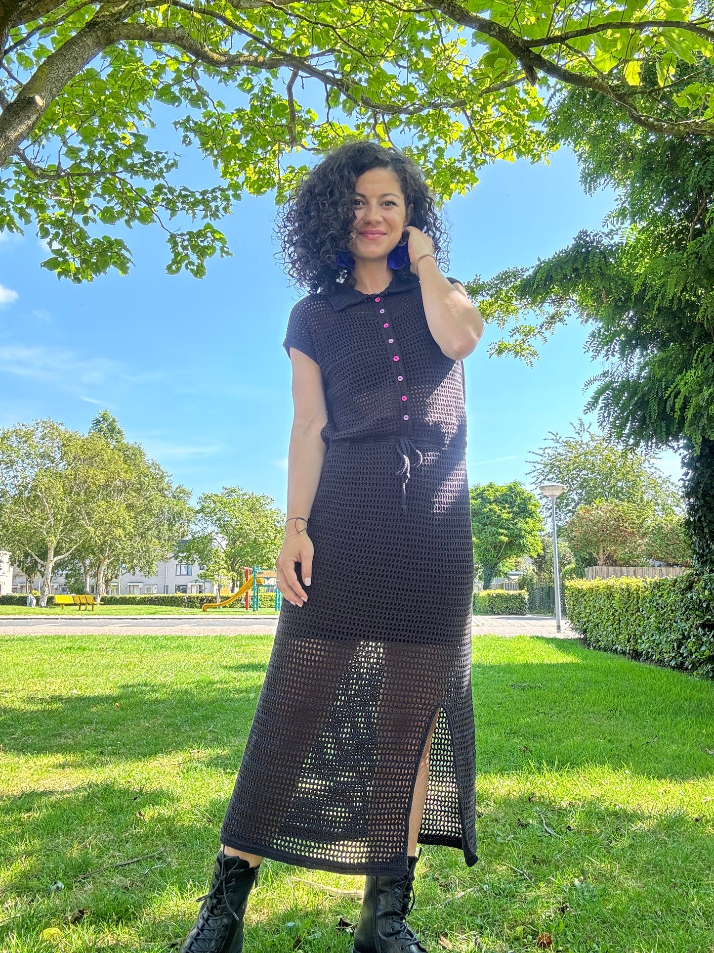 Crochet Pattern // Sunset Breeze Dress