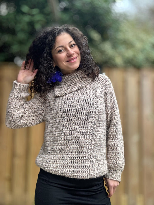 Crochet Pattern // Cozy Delight Sweater