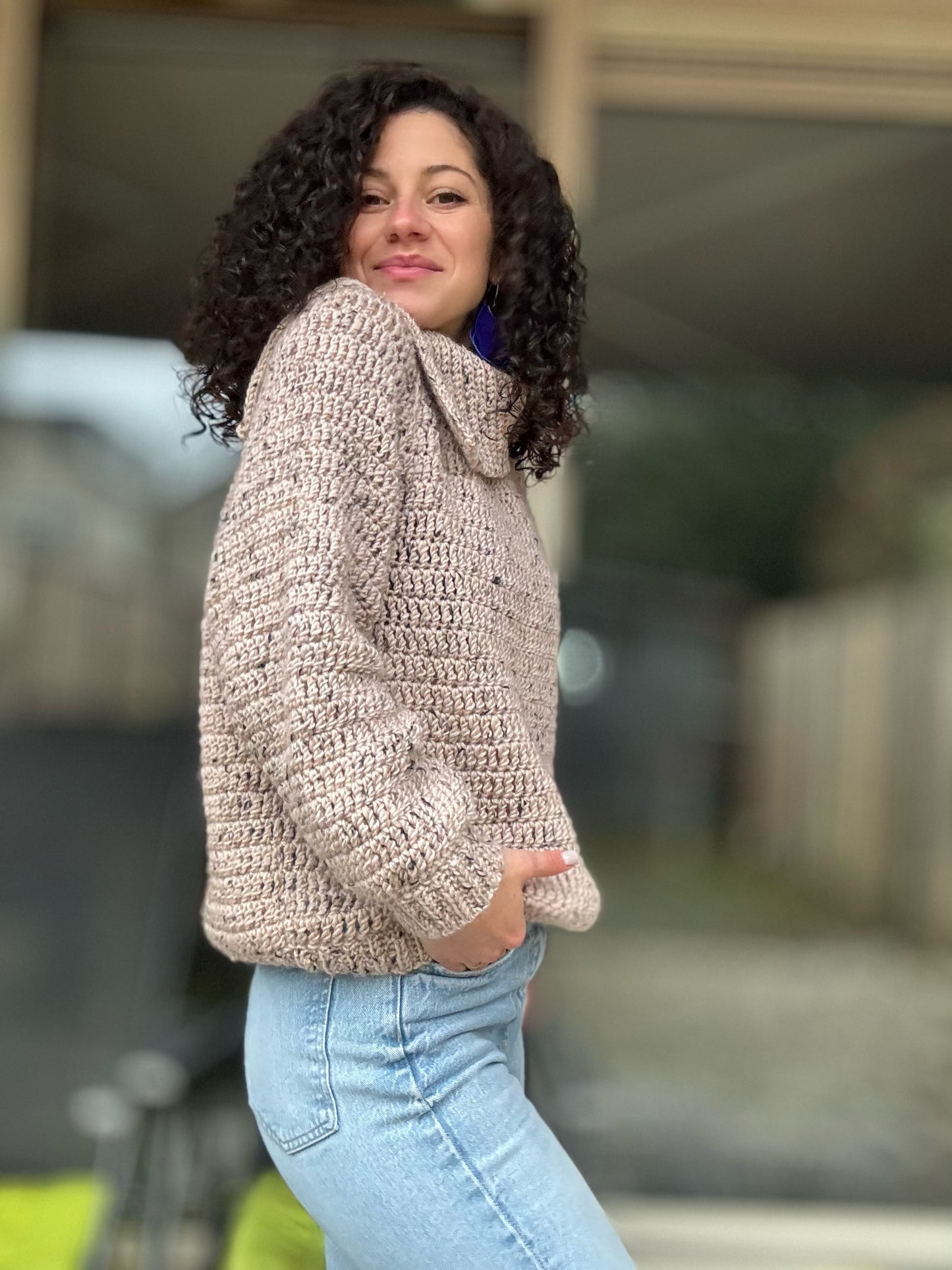 Crochet Pattern // Cozy Delight Sweater