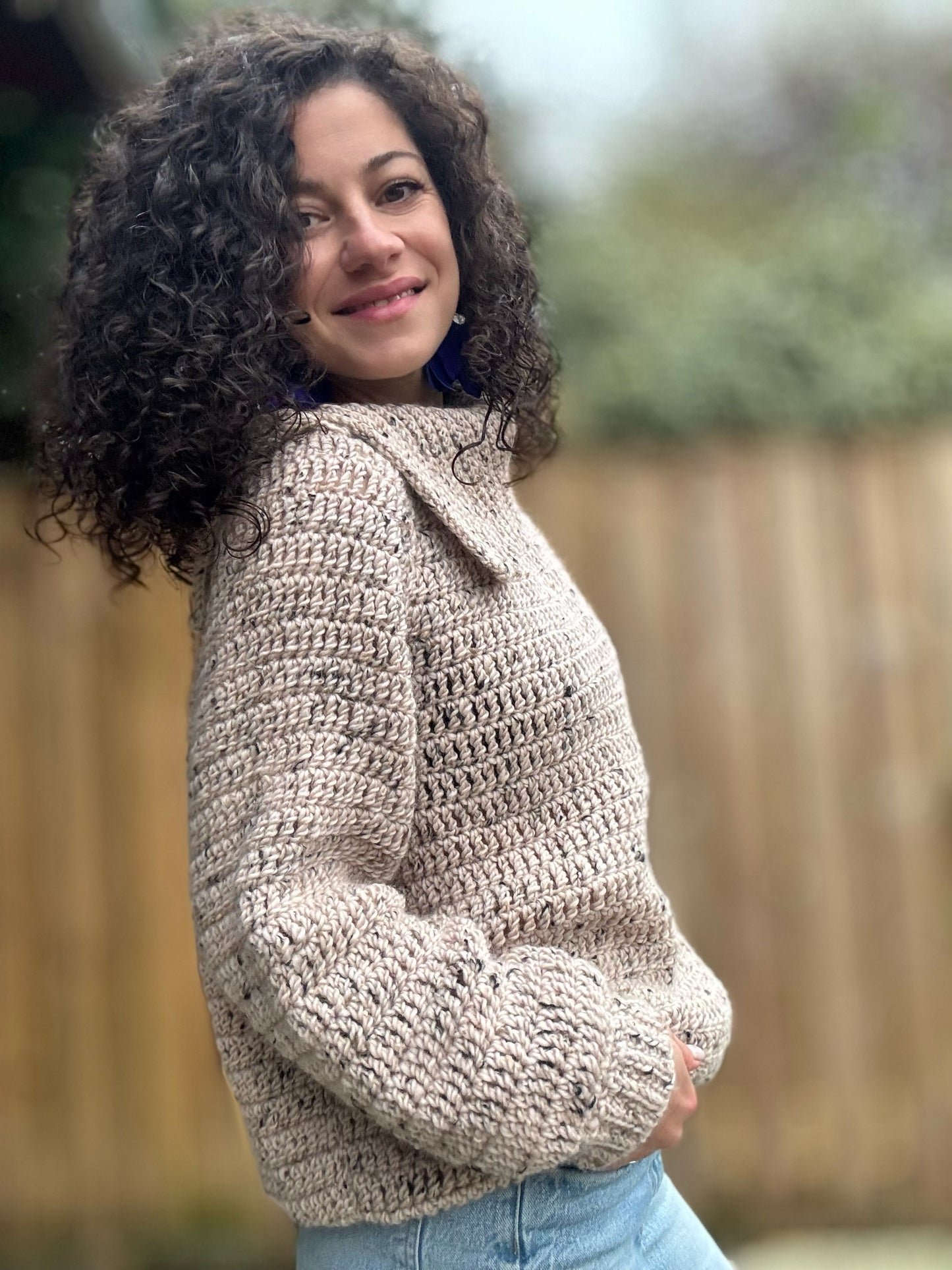 Crochet Pattern // Cozy Delight Sweater