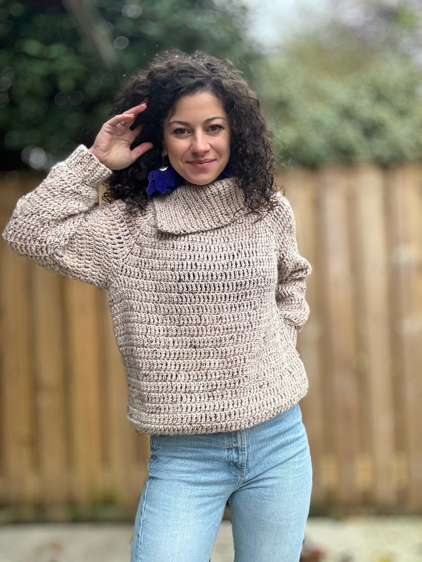 Crochet Pattern // Cozy Delight Sweater