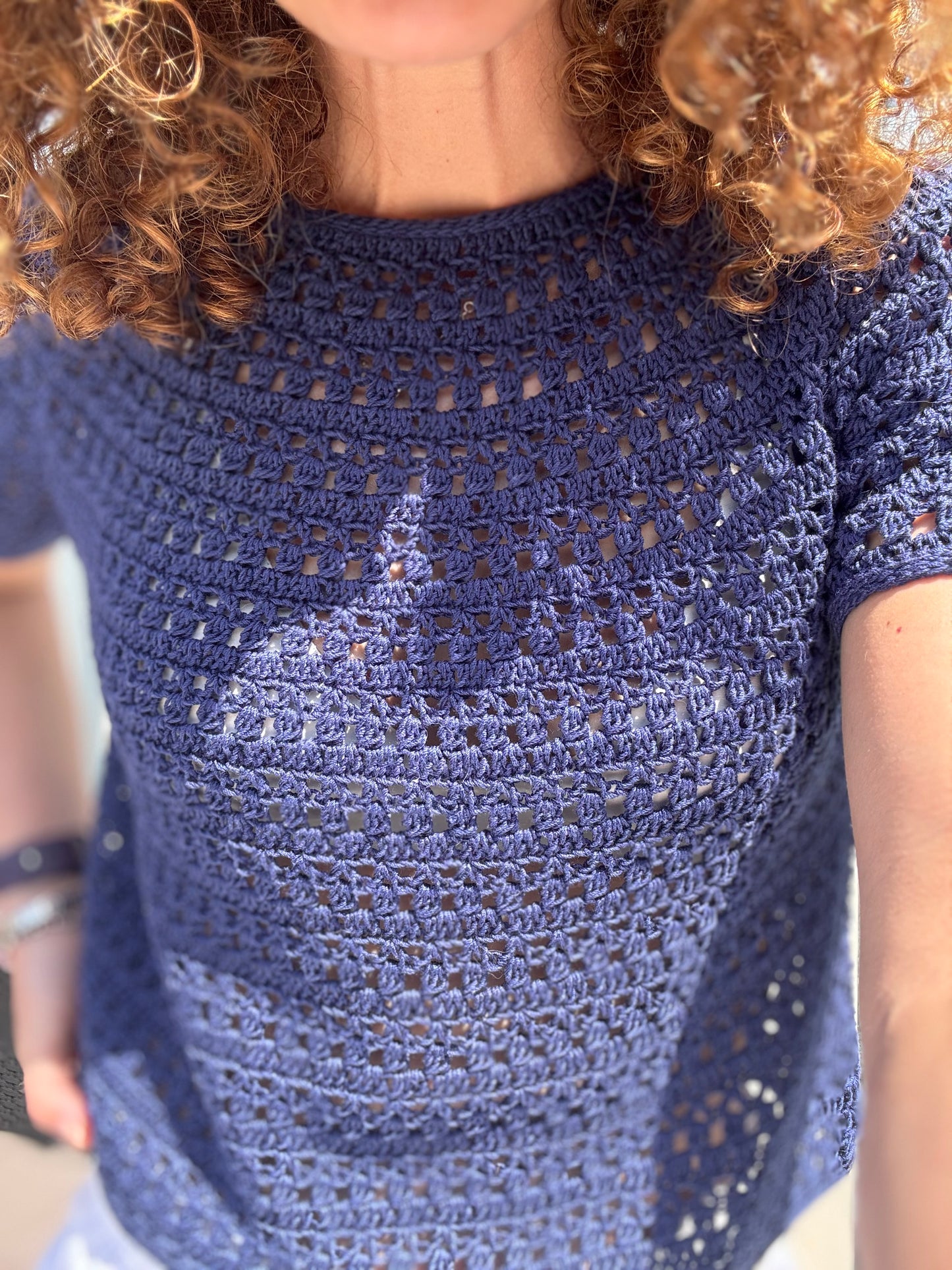 Everyday Tee – Ocean Breeze | Crochet Pattern PDF